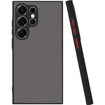 Samsung Galaxy Uyumlu S25 Ultra Kılıf Montreal Silikon Kapak - Siyah Diğer