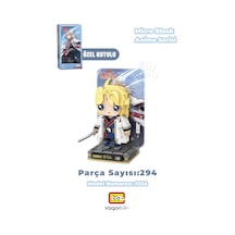 Loz Micro Anime Serisi 1334 Modeli 294 Parça Dekoratif Oyuncak Yapım Seti Yapı Blok Fflz-1334