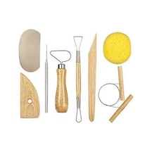 Pottery Tools Seramik Başlangıç Seti 8 Parçalı