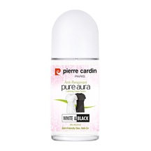 Pierre Cardin Roll-on Kadın Deodorant Ter Kokusu Leke Bırakmayan 48 Saat perspirant Koruma Pure Aura Saf Aura 50 Ml