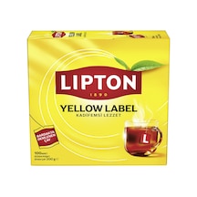 Lipton Yellow Label Bardak Poşet Çay 100'lü 200 G - 4 Adet Tarı