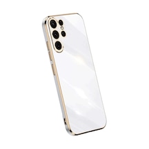 Samsung Galaxy S25 Ultra Kılıf Volet Silikon - Beyaz
