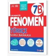 7. Sınıf Türkçe B Fenomen Soru Bankası Fenomen Okul Yayınları