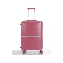 Mçs Polipropilen Valiz V366 65 Cm S20sy100004165 00418 Koyu Pudra