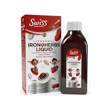 Swiss Bork Iron Herbs Liquid Kids Şurup 150 Ml