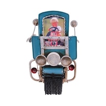 Dekoratif Metal Çerçeve Motosiklet Temalı Hediyelik