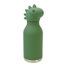 Asobu Bestie Bottle - Dinosaur Yalıtımlı Paslanmaz Çelik Su Şişesi, Pipetli, 460ml Çok Renkli