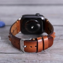 Bouletta Apple Watch Uyumlu Deri Kordon 42-44-45Mm Rst2Ef Boras