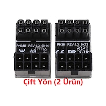 Ekran Kartı 8 Pin Atx Güç 90 180 Dirsek Çevirici 4975P Adaptör L
