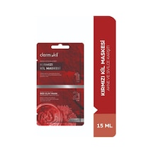 Dermokil Akne ve Sivilce Karşıtı Kırmızı Kil Maskesi 15 ML