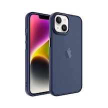 Apple Uyumlu  iPhone 14 Plus Kılıf Buzlu Sert Pc Zore May Kapak