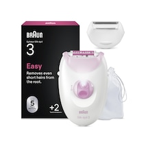 Braun Silk Épil 3 Kablolu Epilatör, Kalıcı Pürüzsüz Cilt, 3-033
