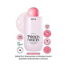 Edıtb Niasinamid ve Glutatyon İçeren Aydınlatıcı Jel Esans EDIT.B PeachNiacin Glutathione 200 ML
