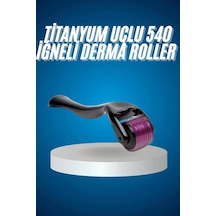 Znv Zenvia Mey İthalat Titanyum Uçlu Derma Roller 540 İğneli 1 Mm Gözenek Azaltıcı Akne İzlerine Uygun Znv2025
