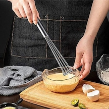 Yeni Nesil Paslanmaz Çelik Metal Boncuk Top Uçlu Çırpıcı Sos Karıştırıcı Top Uçlu Yumurta Çırpıcı Çe Diğer