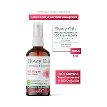Flowy Oils Gül Mayası Suyu Aydınlatıcı ve Gözenek Sıkılaştırıcı Tonik 100 ML