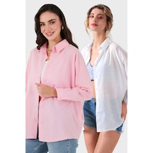 Beyaz - Pembe