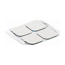 3 Paket 12 Adet Kablolu Soketli Elektrot 5x5 Cm Ems Tens Cihazı Pin Girişli Elektrodu