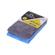 2 Adet 40x40 Mikrofiber Havlu Bez - Çizmeyen Ekstra Kalın Doku, Oto Ve Ev İçin Genel Amaçlı