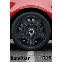 Fiat Egea Cross 15 İnç Jant Kapağı 4 Adet Siyah S104 Rand