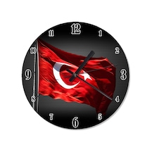 Türk Bayrağı Duvar Saati (407732277) Diğer