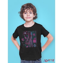 Bumeta Minecraft Enderman Karakter Oyun Game Çocuk Tişört T-shirt 001