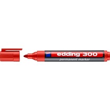 Edding Permanent Markör Kırmızı E-300