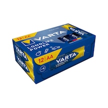 Longlife Power Aa Alkalin Kalem Pil, Lr6, 1,5v, 12'li Paket