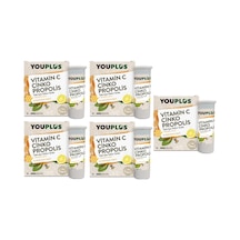 Youplus Vitamin C Çinko Propolis 20 Efervesan Tablet 5 Adet