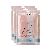 Dermokil Siyah Nokta Sivilce Karşıtı Yüz Maskesi 15 ml x 3 Adet