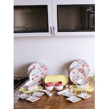 Keramikatakım Kahvaltı Colors 41 Parça 6 Kişilik