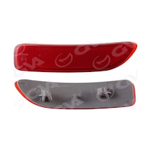Arka - 195 - Tampon Reflektörü Sol Dacıa - Csmo-tex - Logan  . Adet