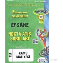 Karacan Aöf 2014 2.Sınıf Kamu Maliyesi Nokta Atış Soruları