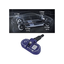 Tesla Model Y - Model 3  Bluetooth Lastik Basıncı Sensörü Tps - Mavi
