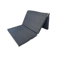 Vip Katlanır Yer Yatağı 8 Cm Kalın Sünger Yatak 80x180x8 Cm-siyah