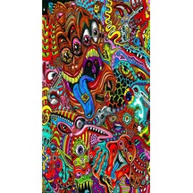 Buffalo Bandana Monster Colors Siyah