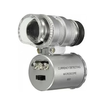 Nikula-ıphone5 Için Uyumlu Kapaklı Lens Mikroskop Taşınabilir Mini Cep Boyutu Led Mikroskop No.9882-