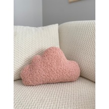 Teddy Dekoratif Bulut Yastık Açık Pembe