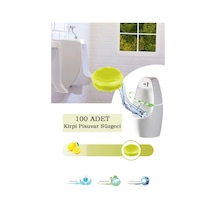 100 Adet Limon Kokulu Kirpi Pisuvar Süzgeci - Koku Giderici Kireç Çözücü Sıçrama Önleyici Tasarım