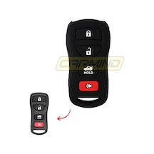 Nissan Uyumlu 4 Buton Silikon Anahtar Kılıfı
