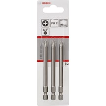 Bosch Extra Hard PH2x89 MM Ekstra Sert Vidalama Ucu 3'lü - 2607001535
