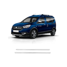 Dacia Dokker Krom Cam Çıtası 2Parça 2013 ve Üzeri P.Çelik