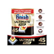Ultimate Plus Bulaşık Makinesi Deterjanı Kapsül Tablet Limon 45 Adet