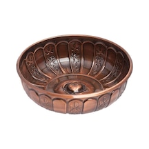 Krom Hamam Tası Osmanlı Motifli Bej 1 Çok Renkli