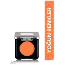 Flormar Mono Yüksek Pigmentli & Mat Bitişli Kompakt Göz Farı 026 Orange Juice