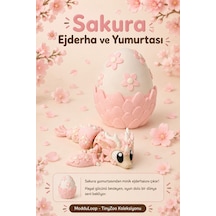 Sakura Ejderha Ve Yumurtası Hareketli Figür Oyuncak