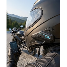 Kask Kulaklık Bluetooth Motosiklet Kulaklık Intercom Su Geçirmez 61402272