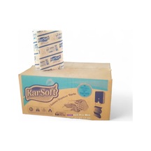 Karsoft Z Katlama Dispenser Havlu 2 Katlı 150 Yaprak 12 Paket