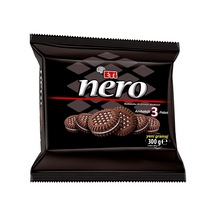 Eti Nero Bisküvi 3'lü 300 G Kakaolu Kremalı Atıştırmalık 4'li Avantaj Paketi - 4 Adet Tarı
