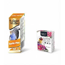 Kafes Kuşları İçin İştah Açıcı Damla 50 Cc + Nature Plan Premium Gatox Grit Plus Mineral Tablet Gaga Taşı